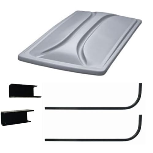 3G Universal 80" Silver Roof Kit for Club Car DS Golf Carts 1976-1999