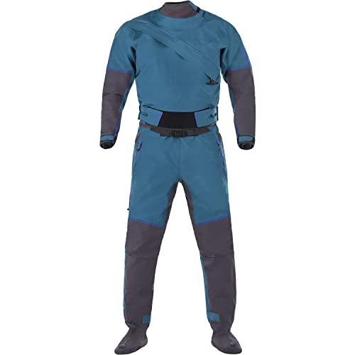 Level Six Women's Freya Drysuit Crater Blue/Ultraviolet