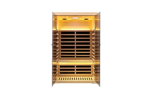 YESGIGA Luxury Far Infrared Sauna Room Natural