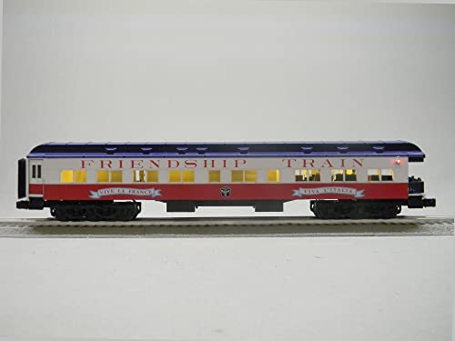 LIONEL TRAINS Friendship Train 18" Sleeper Car 2 Pack O Gauge Red White Blue