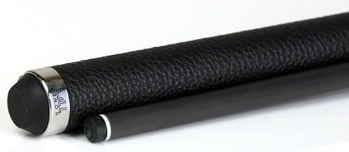 Bull Carbon BCSP Series Pool Cue Stick 29" 12.25mm Carbon Fiber Shaft Silver