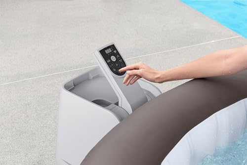 Bestway SaluSpa Dominica Smart EnergySense HydroJet Inflatable Hot Tub Spa Mousse