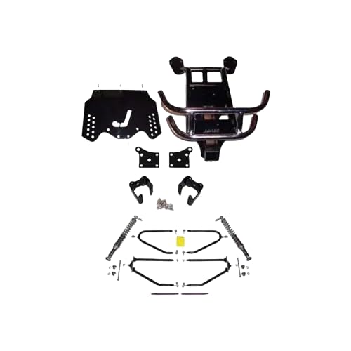 Sourcefy Long Travel Lift Kit for EZGO TXT/Medalist Electric 1994-2001 - Independent Front Suspension - 6 In Rear Lift - Golf Cart