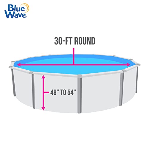 Blue Wave NL507-20 Standard Gauge Evening Bay Round Overlap Steel Wall Swimming Pool Liner