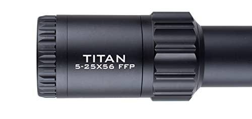 Element Optics Titan Rifle Scope 5-25x56 FFP MRAD MOA Clear Platinum