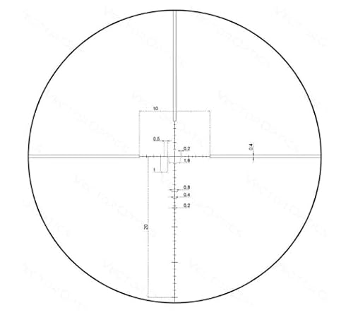 GPO CENTURI 4-16x44i Super Compact Riflescope Black