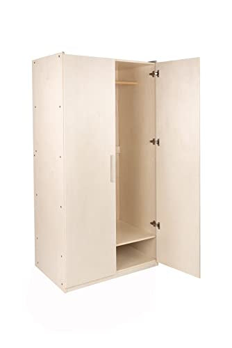 Children's Factory Angeles Mobile Teacher's Locking Storage Cabinet Wooden