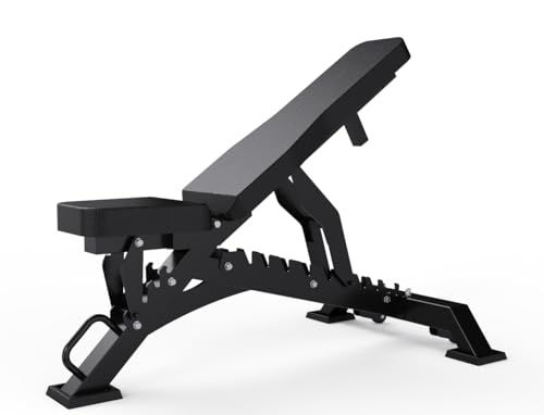 Ajmori Adjustable Weight Bench Press 1200 Lb Black Blue