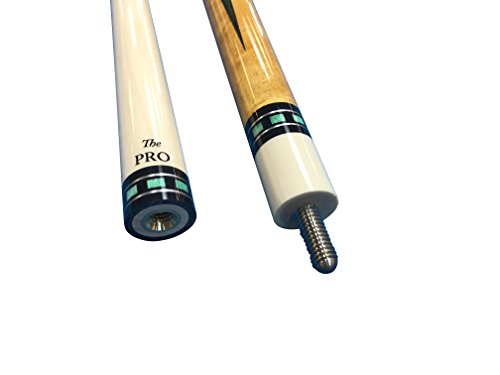 Meucci Handcrafted Billiards Pool Cue Stick PRO Shaft Green Hard CASE
