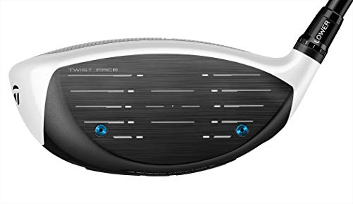 TaylorMade SIM Driver, Mitsubishi Diamana S Limited 60 Shaft, 10.5 Degree Loft, Left Hand, Regular Flex Black/Titanium/Blue