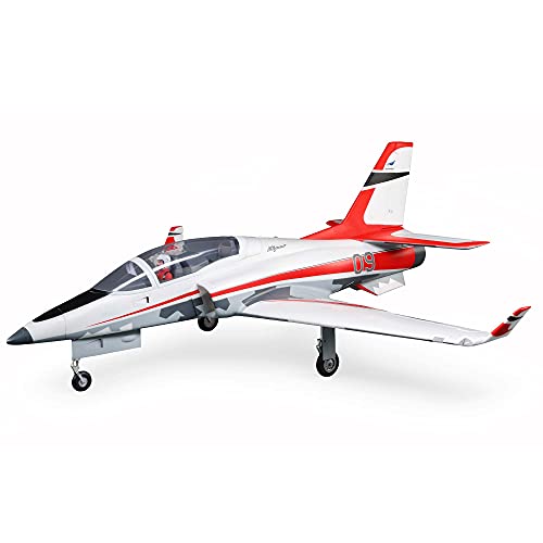 E-flite RC Airplane Viper 90mm EDF Jet ARF+ Red