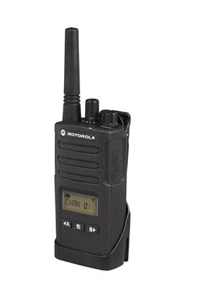 Motorola Solutions 2 Pack RMU2080D Radios with Speaker Mics Black