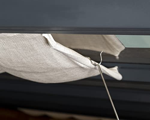Palram Canopia Stockholm Patio Cover Roof Blinds 11ft x 22ft White