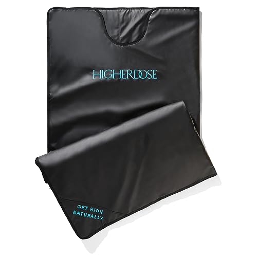 HigherDOSE Infrared Sauna Blanket - Relax & Detox Your Body - Portable Home Sauna Therapy