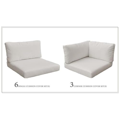 Afuera Living Weather & Water Resistant Cushion Set Beige