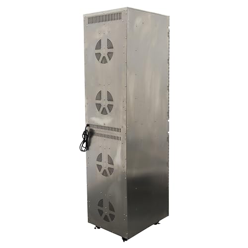 TECHTONGDA Commercial 40 Layers Food Dehydrator Rotary Dryer Stainless Steel