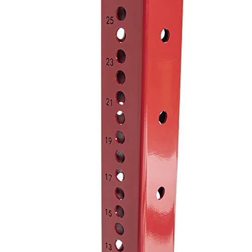 Signature Fitness SF-3 Power Cage Squat Rack Red