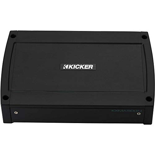KICKER 12-Inch Premium Marine Subwoofer & 48KXMA5004 Amp Bundle