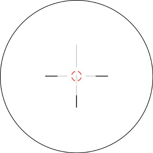 Trijicon VCOG 1-6x24 Segmented Circle Crosshair .308/175 Riflescope Red