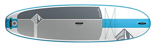 Boardworks SHUBU Riptide Inflatable Stand-Up Paddle Board (iSUP) Complete Kit Blue/White/Grey
