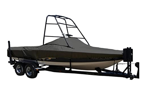 STOPBYUS 6.25oz Semi-Custom Boat Cover for Tige 24 V Tower W/SWPF I/O 2003-2006 Customizable