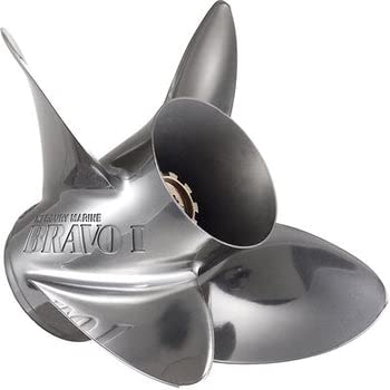 MERCURY Marine Bravo I 15.25x22 Pitch Left Handed Stainless Steel Propeller