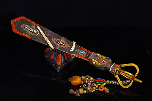 Generic Tibetan Temple Collection Dzi Beads Vajra Phurpa Magic Weapon