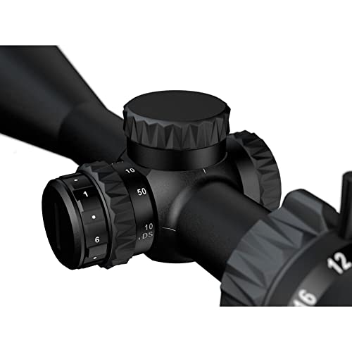 Meopta Optika5 4-20x50 RD Adjustable Hunting Gun Scope with Illuminated Z Plus Crosshair Black
