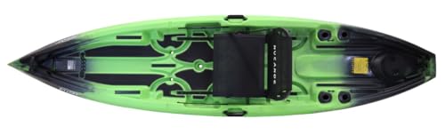 NuCanoe 2024 Flint Kayak with Fusion Seat Recreational Kayak Nuclear Green