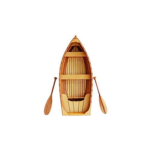 Old Modern Handicrafts Whitehall Dinghy Wooden Boat Display Only Brown