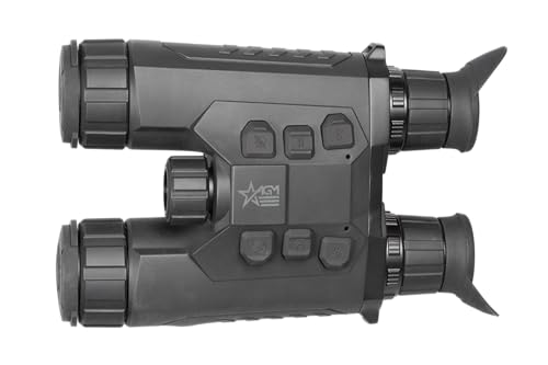 AGM Global Vision ObservIR LRF 25-256 Fusion Thermal Imaging Binocular with Laser Range Finder Black