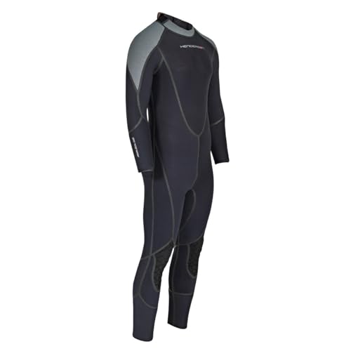 Henderson 5mm Men's Aqua Lock Back Zip Dive Fullsuit Black X-Large