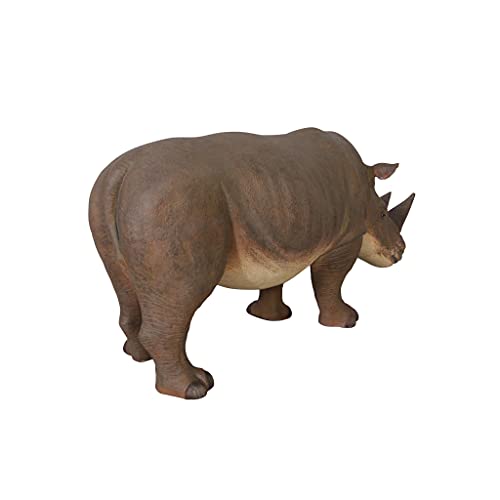 Design Toscano Rhinoceros Statue Full Color