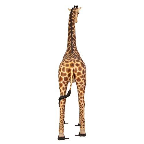 Design Toscano Malee Grand Scale Giraffe Garden Statue Full Color