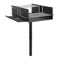WTIOPJ Large Heavy Duty Charcoal Grill Black