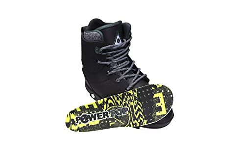 Hyperlite Distortion Mens Wakeboard Bindings Black