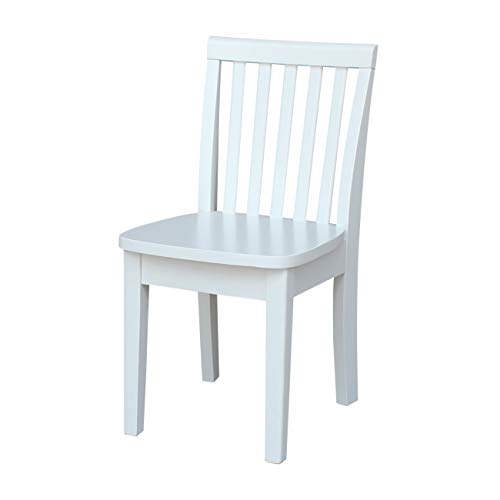 IC INTERNATIONAL CONCEPTS 5-Piece Juvenile Dining Set Linen White