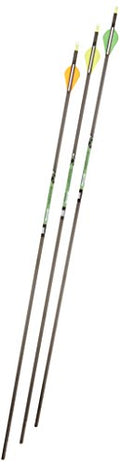 Gold Tip XT Hunter 5575/400 Carbon Arrows with 2-Inch HP Vanes Black