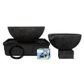 Aquascape Spillway Bowl and Basin Fountain Kit Iron Ore 32/40 Inch