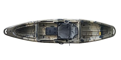 BKC MPK12 Modular Kayak Paddle & Seat Included Green Camo Multiple