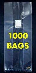 MushroomMediaOnline Unicorn Bag 3T for Mushroom Growers 1000 Count Clear
