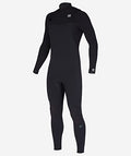 Billabong Mens 4/3mm Furnace Natural Zipperless Fullsuit Wetsuit Black Small