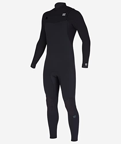 Billabong Mens 4/3mm Furnace Natural Zipperless Fullsuit Wetsuit Black Small
