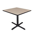 Regency Cain 42" Square Breakroom Table Beige