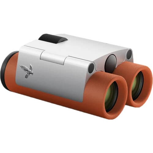 SWAROVSKI OPTIK 7x21 CL Curio Compact Binoculars Orange with Backpack, Flashlight & Cleaning Kit