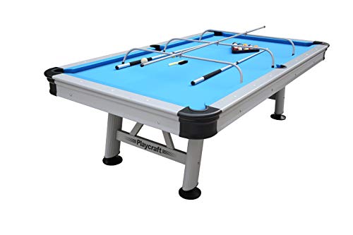 Playcraft Extera Outdoor Pool Table Silver