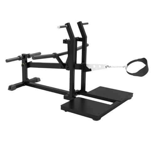 Gronk Fitness Plate Loaded Belt Squat Machine Black