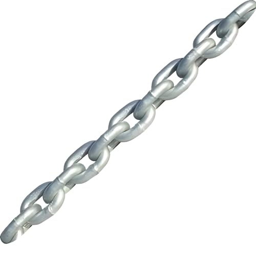 Smart Choice Marine Hot Dipped Galvanized BBB High Test Marine Anchor Chain 3/8" 100 Feet