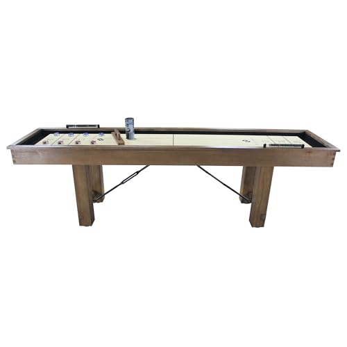 Playcraft Montauk Pecan Shuffleboard Table