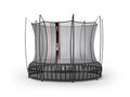 Vuly Thunder Pro Springless 14FT Trampoline with Enclosure Black